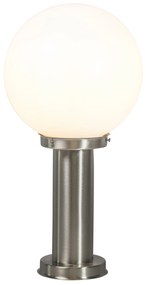 Lampione da esterno moderno acciaio inox 50 cm - SFERA