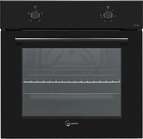 Forno Elettrico Incasso 60X58 cm 72L statico Nero Atlantic