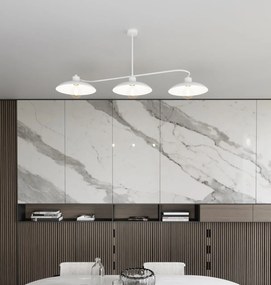 Lampadario a sospensione FOSTER 3 White