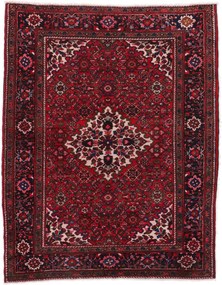 Hamedan Tappeto 150x200 (Iran) Annodato A Mano