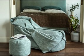 Pouf a sacco per bambini viola con rivestimento in velluto a coste Cocoon 80 – SLOWDOWN