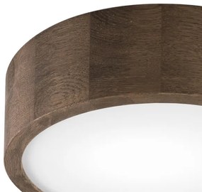 Brilagi - Lampada LED da soffitto CARVALHO 1xE27/60W/230V noce 27 cm