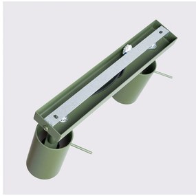 Faretto verde 6x30 cm Etna – Sollux