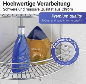 Mensola angolare per il bagno Milano - Wenko