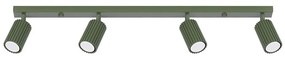 Sollux SL.1622 - Faretto KARBON 4xGU10/10W/230V verde