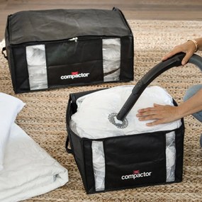 Scatola nera per abiti XXL 3D Medium, 125 l Black Edition - Compactor