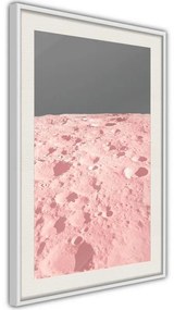 Poster  Pastel Craters  Cornice Quadri Cornice nera, Larghezza x Altezza Home decor 30x45