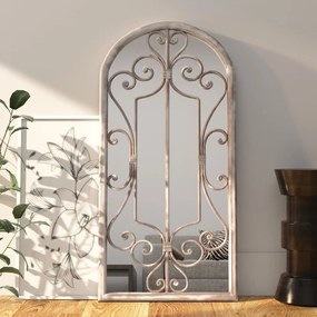 Specchio Sabbia 100x45 Cm Ferro Per Uso Interno /