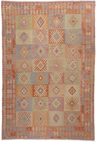 Kilim Tappeto 200x290 (Afghanistan) Tessuto A Mano