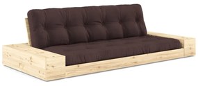 Divano letto marrone scuro 244 cm Base - Karup Design