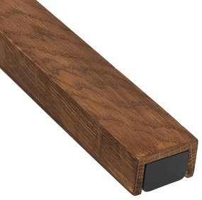 Brilagi-Illuminazione a LED per specchi da bagno WOODY MIRROR LED/15W/230V IP44 quercia/nero