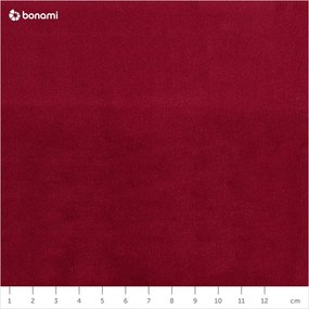 Divano in velluto rosso Bali - Cosmopolitan Design