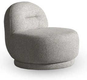 Poltrona grigio chiaro Ovo – Miuform