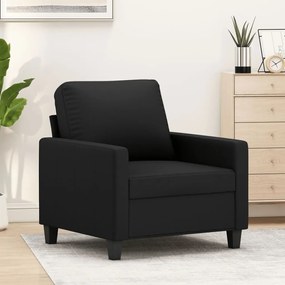 Poltrona Nera 60 Cm İn Similpelle /