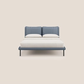 Giselle letto moderno con cuscini testata regolabili con tasche in microfibra impermeabile T11 carta da zucchero