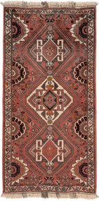 Shiraz Tappeto persiano 70 x 150 (Iran) Annodato A Mano