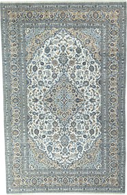 Kashan Tappeto 380x240 Beige (Iran) Annodato A Mano