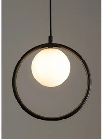 Lampadario a sospensione con filo AQUA 1xG9/12W/230V nero