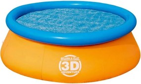 Piscina Gonfiabile per Bambini Animali 3D Bestway 213x213x66 cm