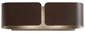 Ideal Lux - Applique CLIP 2xE27/60W/230V marrone