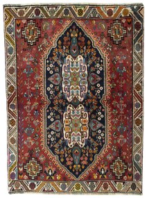 Shiraz Tappeto persiano 120 x 160 Blu (Iran) Annodato A Mano
