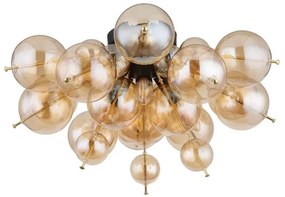 Globo 15633DA - Lampadario a plafone UDO 3xE14/25W/230V diametro 55 cm oro