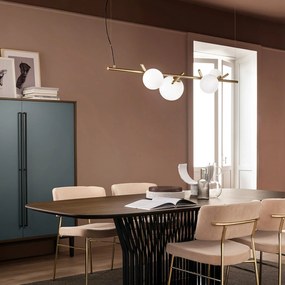 Lampada APP1665-4CP Gold