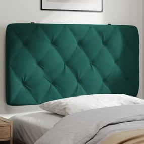 Cuscino Testiera Verde Scuro 100 Cm İn Velluto /