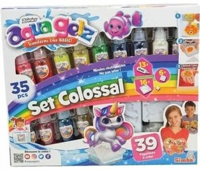 Set di colori Simba Aqua Gelz Multicolore 39 Pezzi