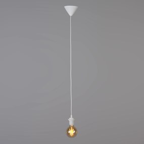 Set di 4 lampade a sospensione retrò rosa 45 cm - Granny