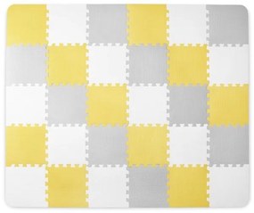 KINDERKRAFT -  Puzzle in foam LUNO 30pcs grigio/giallo