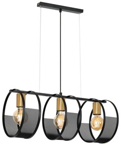 Lampadario a sospensione con filo SINER 3xE27/60W/230V