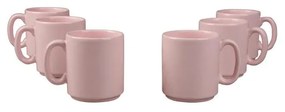 Set di 6 tazze classiche rosa, 330 ml - Kütahya Porselen