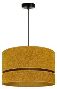 Duolla - Lampadario a sospensione con filo DOUBLE 1xE27/15W/230V diametro 40 cm arancione