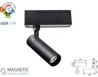 Spotlight magnetico LED da 15 W IP20 24V Nero 4000K