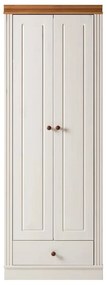Armadio in legno di pino bianco 65x180 cm Anita - Støraa