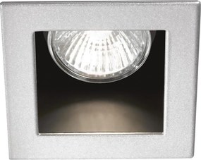 Ideal Lux - Faretto da incasso FUNKY 1xGU10/50W/230V 9x9 cm cromo opaco