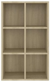 Libreria/Credenza Rovere Sonoma 66x30x98 cm Legno Multistrato