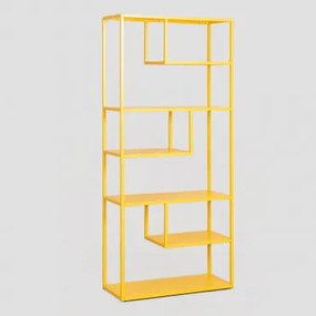 Libreria Thura in acciaio Giallo Freesia - Sklum