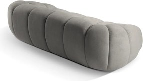 Divano in grigio chiaro 254 cm Diana – Micadoni