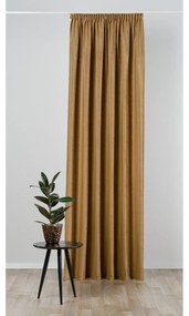 Tenda in velluto marrone 140x260 cm Novara - Mendola Fabrics