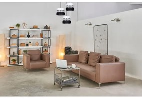 Lampadario a sospensione con filo CORAL 3xE27/60W/230V nero/bianco/cromo diametro 45 cm