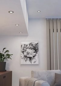 Eglo 901434 - Set 3x LED RGBW FUEVA-Z, faretti da incasso/soffitto, LED/2,8W/230V, 8,8cm, IP44, cromato