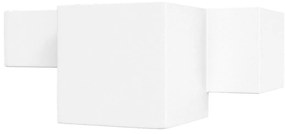 Applique da Soffitto in Gesso Pitturabile 3xGX53