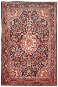 Malayer Tappeto 160x100 Blu (Iran) Annodato A Mano