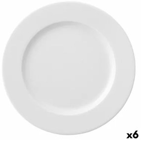 Piatto da pranzo Ariane Prime Bianco Ceramica Ø 29 cm (6 Unità)