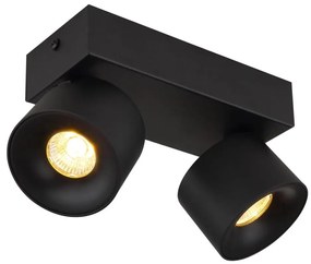 Globo 56961-2B - Faretto LED RAE 2xLED/6W/230V nero