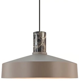 Nordlux - Lampadario a sospensione con filo ELVAS 1xE27/60W/230V diametro 37,5 cm marrone