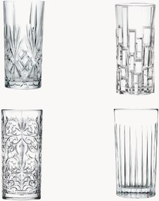 Set di 4 bicchieri da long drink in cristallo Mixology