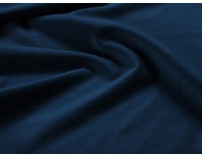 Letto matrimoniale imbottito blu scuro con contenitore con griglia 160x200 cm Casey - Mazzini Beds